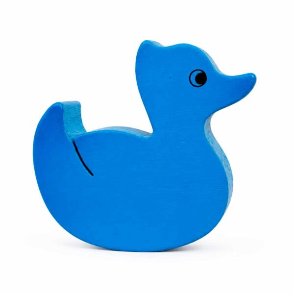 Bouton Meuble Enfant Canard en Bois