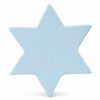 Pastel blue star wooden children's furniture knob Bouton de meuble enfant en bois en forme d’étoile bleu pastel