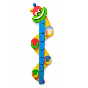 toise-enfant-chenille-en-bois-vue-de-face Toise enfant chenille en bois coloré vue de face